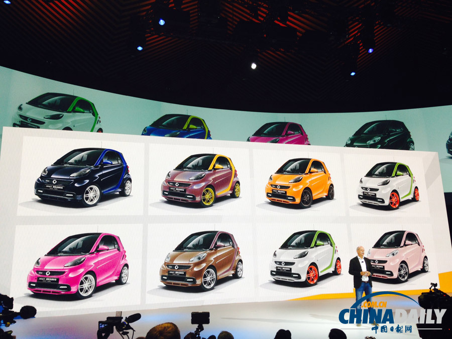 德國正式發(fā)布smart兩新車型 明年進入中國市場