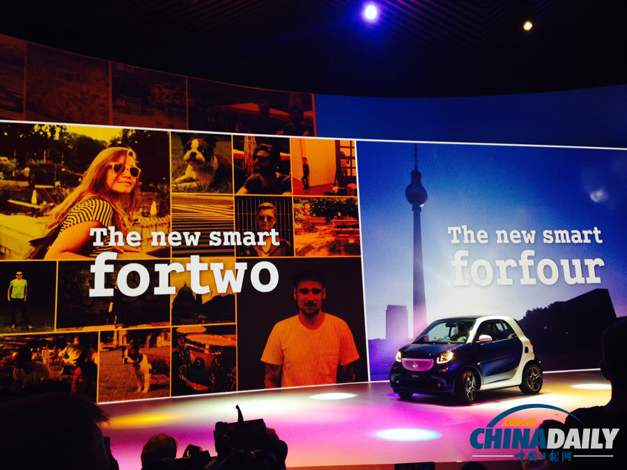 德國正式發(fā)布smart兩新車型 明年進入中國市場