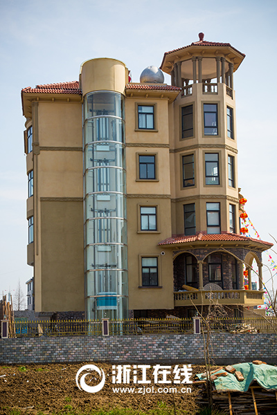 史上最壕農(nóng)居房：游泳池+觀(guān)光電梯