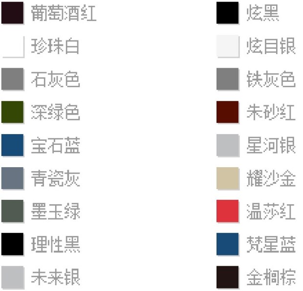 何丹：汽車高大上的顏色名字，你造嗎
