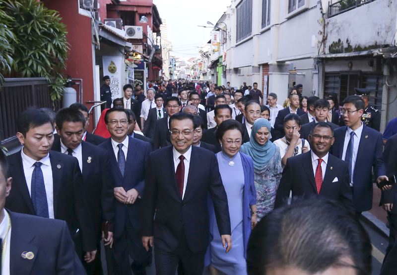 李克強(qiáng)馬六甲一行精彩圖集（高清組圖）
