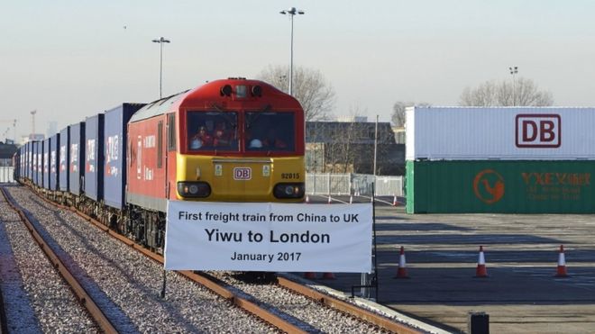 “一帶一路”為軌：中英貨運(yùn)鐵路成英國(guó)全球貿(mào)易新渠道