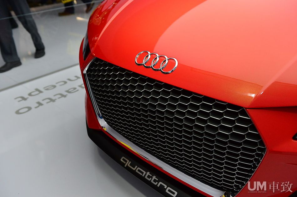 實(shí)拍奧迪Sport Quattro Laserlight概念車(chē)