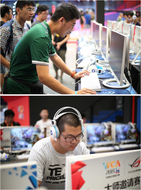WCA 驚艷亮相ChinaJoy2015 電競(jìng)初體驗(yàn)震撼來襲