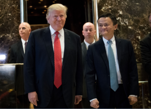 馬云的全球化之旅繼續(xù)，這次握手的是三千美國小企業(yè)主